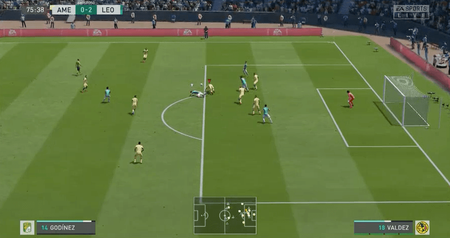 Nico Sosa lo vuelve a hacer. Derrota 3-2 al América de Gio dos Santos y sigue como líder el León.