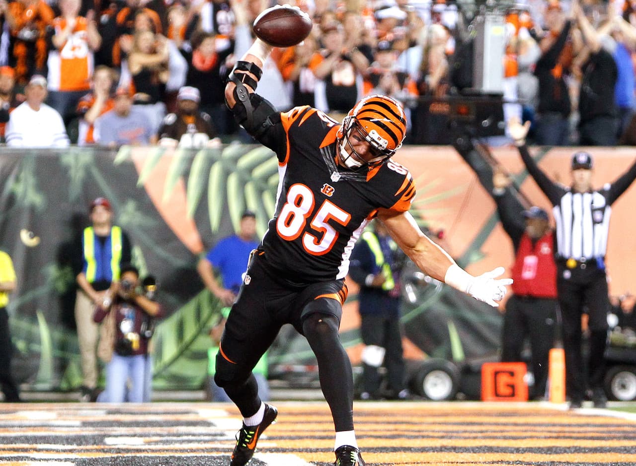 11.- Tyler Eifert, TE, Cincinnati Bengals.- 23.3 puntos.