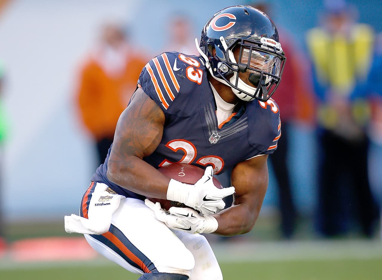 16.- Jeremy Langford, RB, Chicago Bears.- 22.2 puntos.