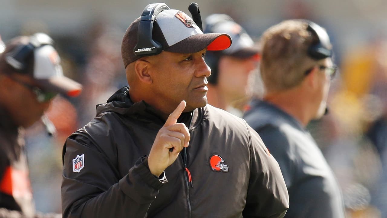 ¡Hasta siempre! Browns despiden al HC Hue Jackson