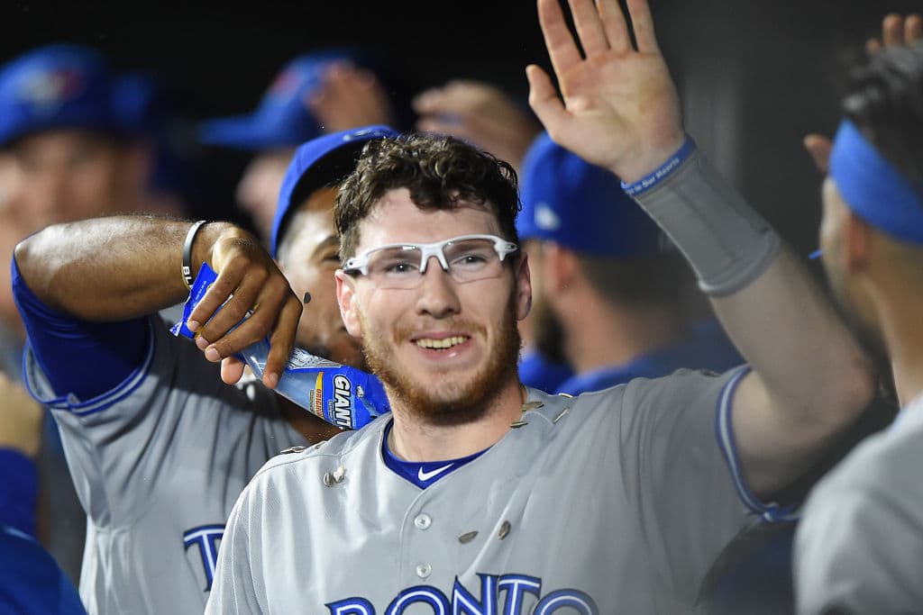 Danny Jansen de los Toronto Blue Jays.