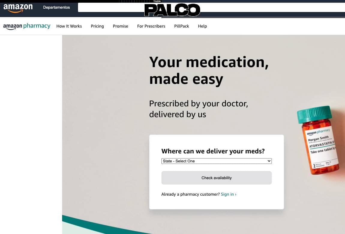 Llegó Amazon Pharmacy: el nuevo servicio del gigante de las ventas online