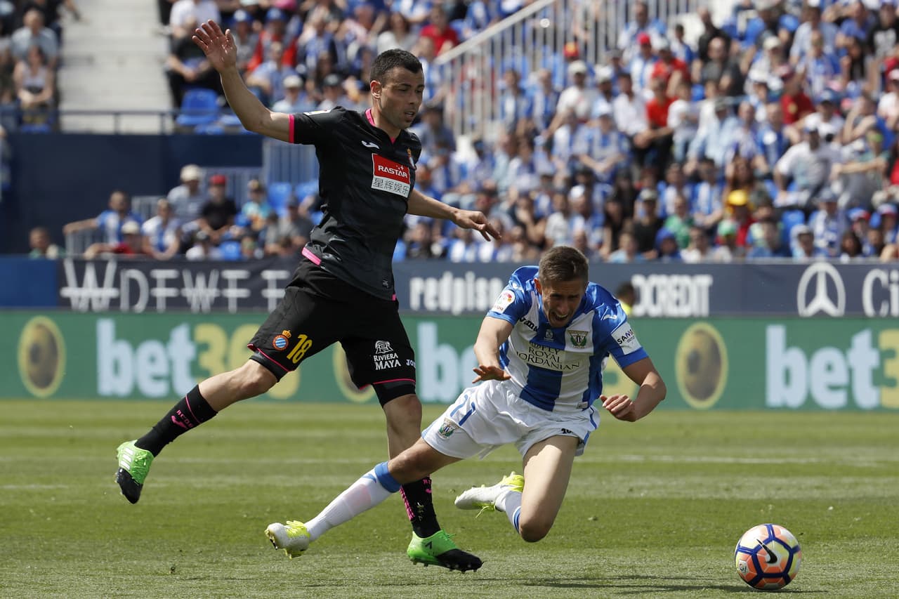 Butarque fue una fiesta este domingo para recibir al Leganés y el Espanyol, un partido clave para los 'pepineros' en su objetivo de conseguir la salvación.