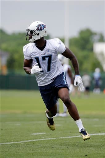 Checa las primeras fotos de la selección 40 global del Draft 2015, WR egresado de Missouri, con los Tennessee Titans (AP-NFL).