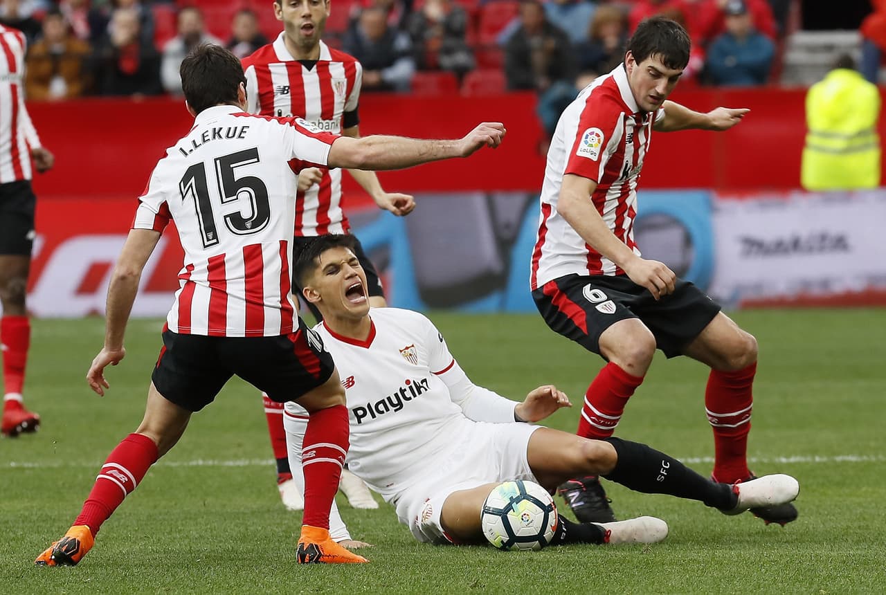 La goleada a manos del Atlético de Madrid, hace dos jornadas, tenía que lvidarse por completo para el Sevilla, que comenzó el partido con mucha dinámica.