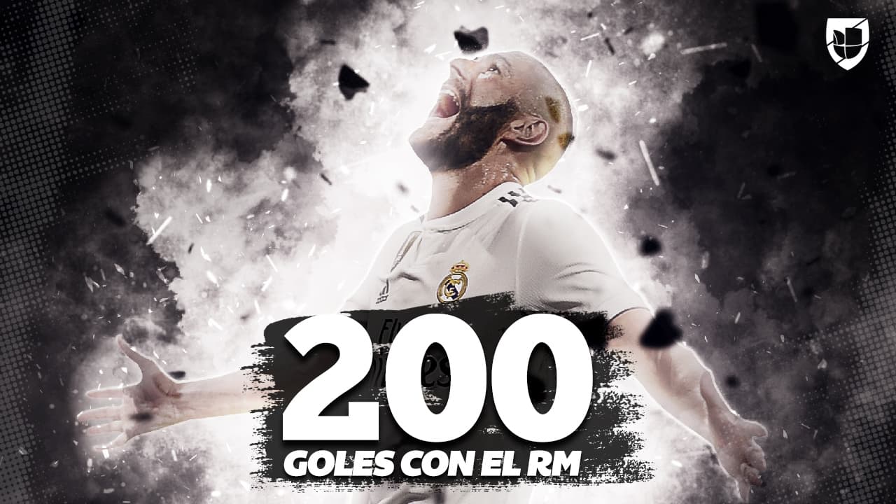 Benzema: más de 200 goles con el Real Madrid y tercer mejor goleador de la Champions