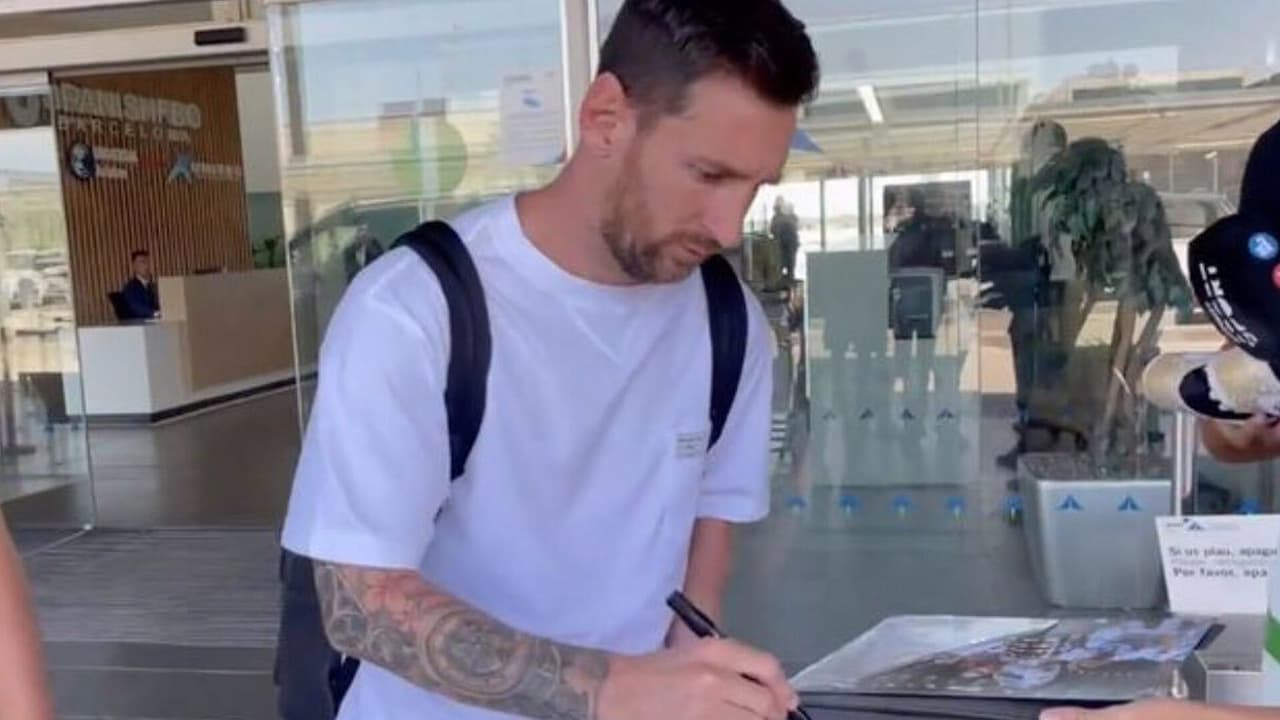 Messi está en Barcelona y puede asistir al Joan Gamper