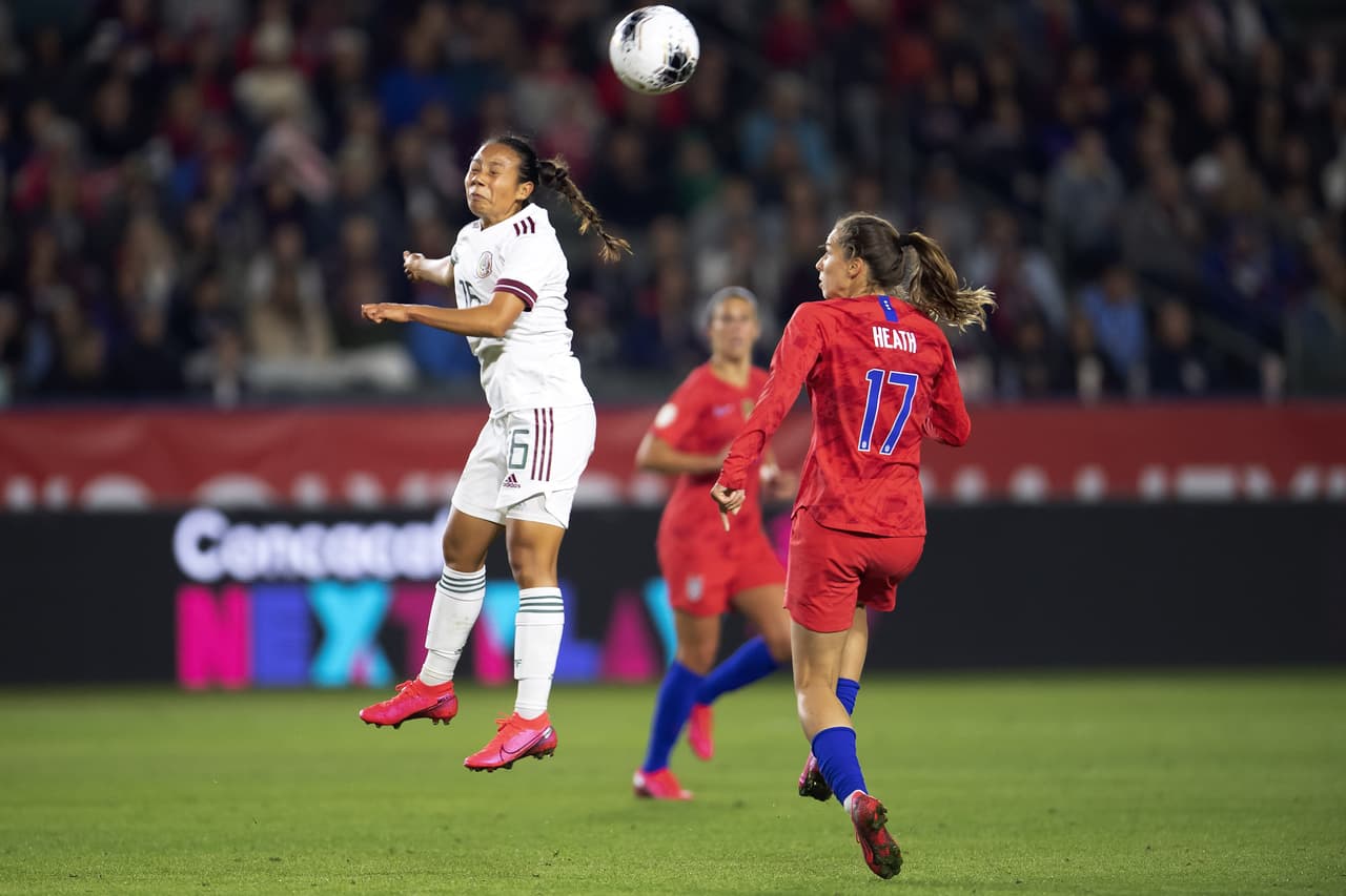 Con goles de Christen Press, Rose Lavelle y doblete de Samantha Mewis, Estados Unidos golea y elimina a México.
