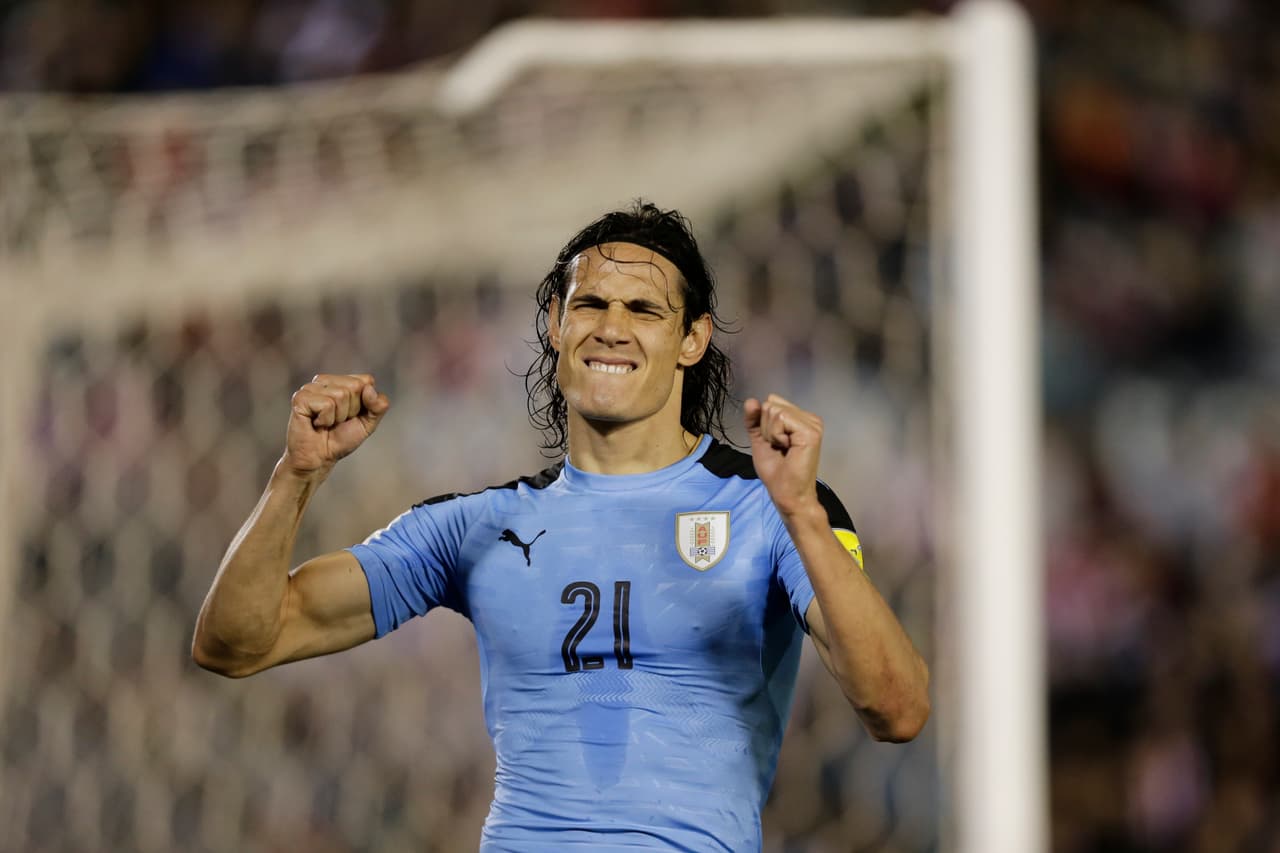 Edinson Cavani (Uruguay), de París Saint-Germain.