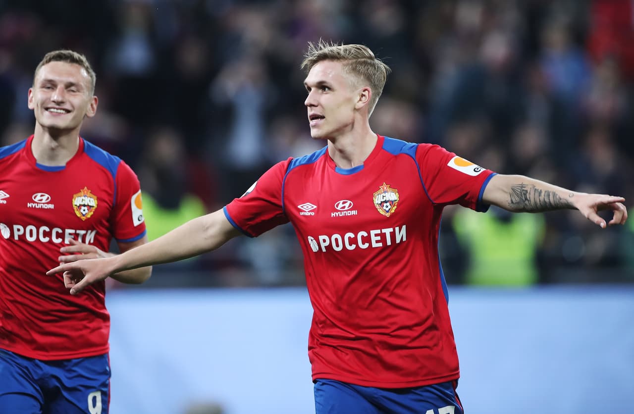 El joven delantero ruso Fedor Chalov, protagonista de la victoria del CSKA Moscú ante el Real Madrid en el Bernabéu en la pasada Champions, estaría en la mira del Arsenal. Mónaco también lo sigue.