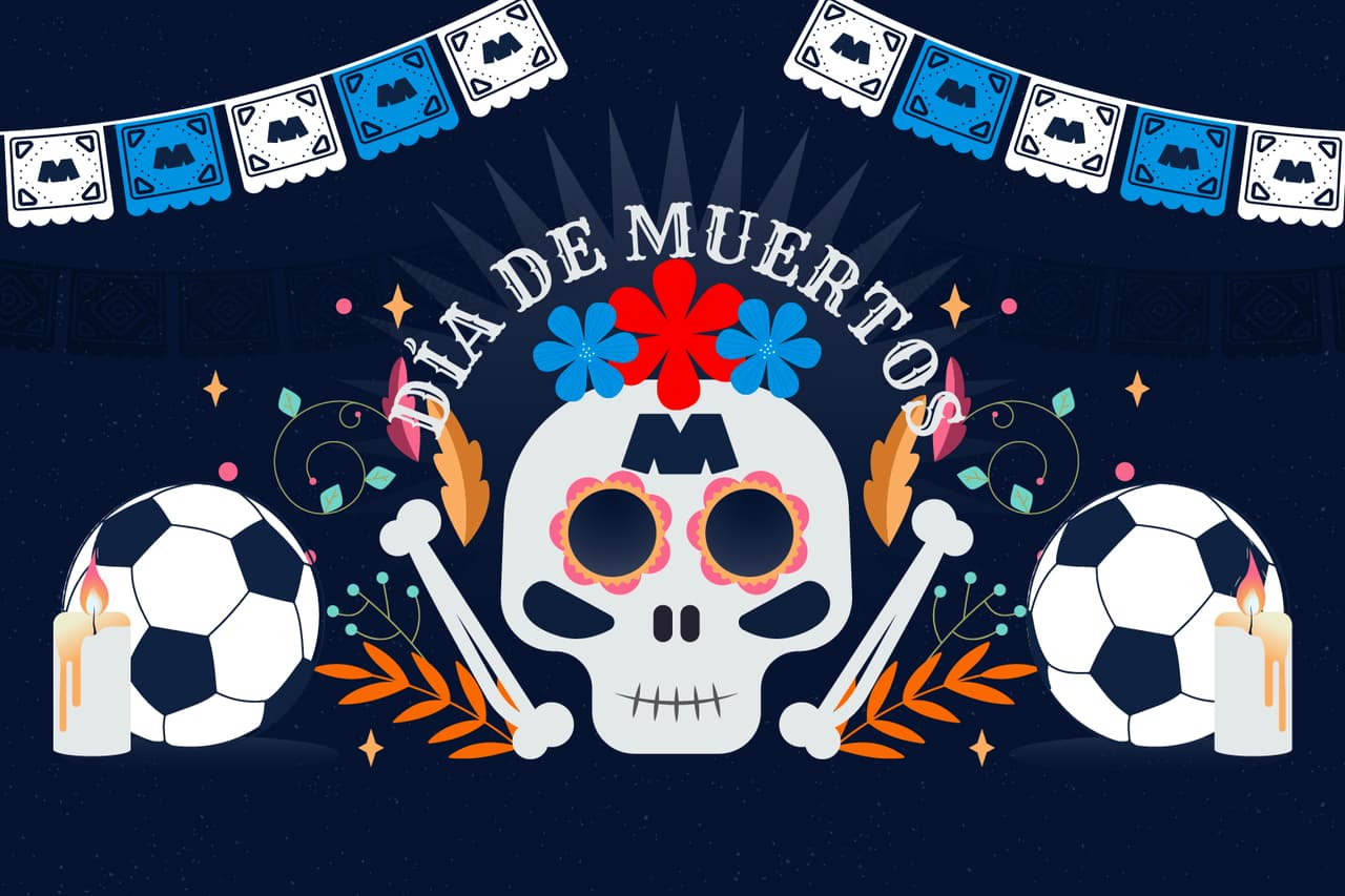 Equipos de diversos deportes, desearon feliz Día de Muertos, tradición mexicana que le ha dado la vuelta al mundo.