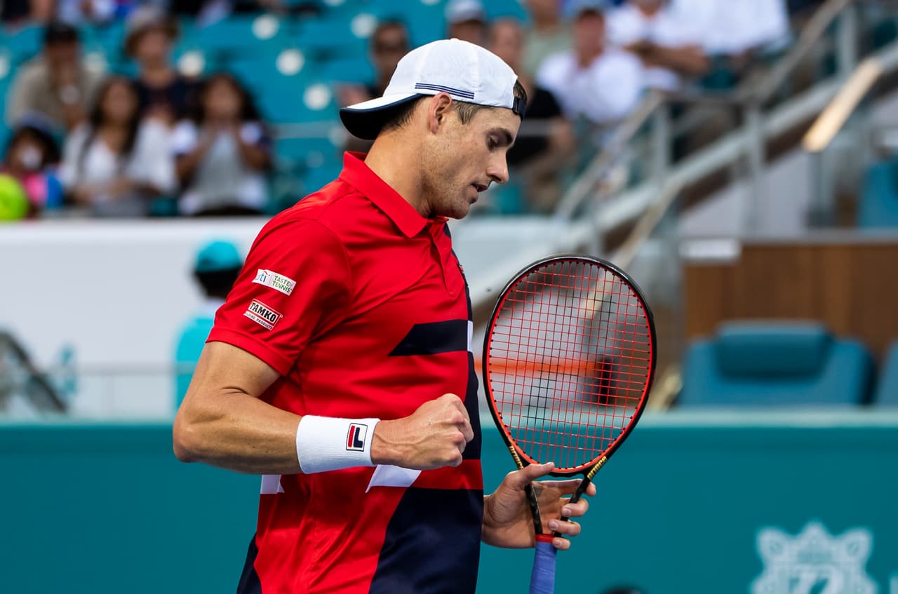 El campeón vigente Isner repite en final de Miami