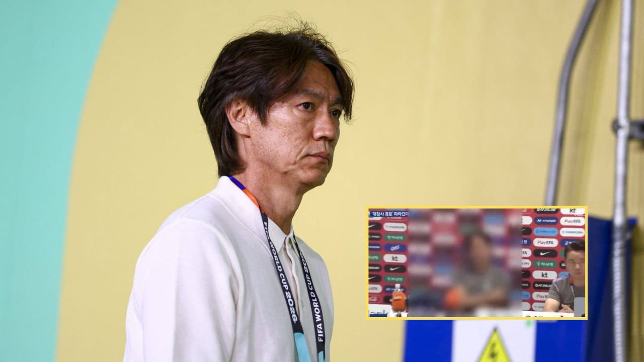 TV de Corea del Sur oculta el rostro del DT tras eliminación del Mundial