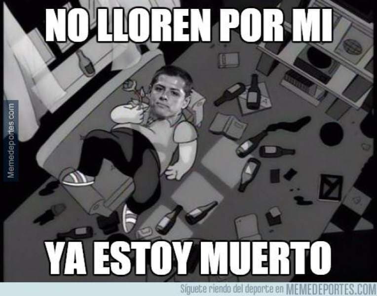 Los usuarios de Twitter y Facebook se burlaron de los errores de Javier 'Chicharito' Hernández con el Manchester United en el partido ante el Brujas rumbo a la Champions.