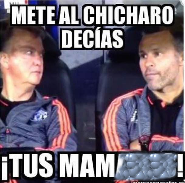 Los usuarios de Twitter y Facebook se burlaron de los errores de Javier 'Chicharito' Hernández con el Manchester United en el partido ante el Brujas rumbo a la Champions.