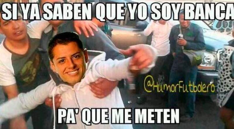 Los usuarios de Twitter y Facebook se burlaron de los errores de Javier 'Chicharito' Hernández con el Manchester United en el partido ante el Brujas rumbo a la Champions.