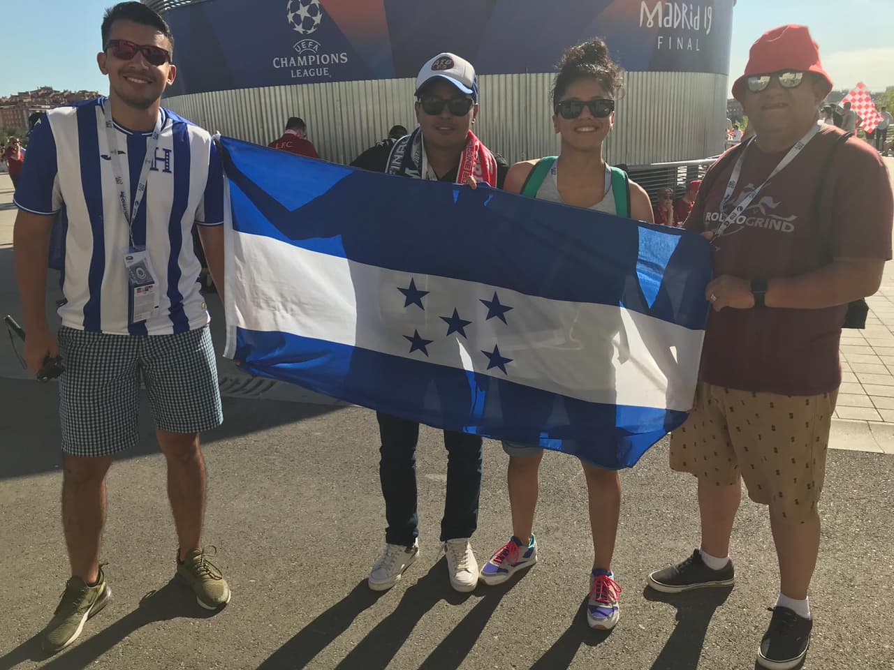 Gente de toda América ha llegado al Wanda Metropolitano.