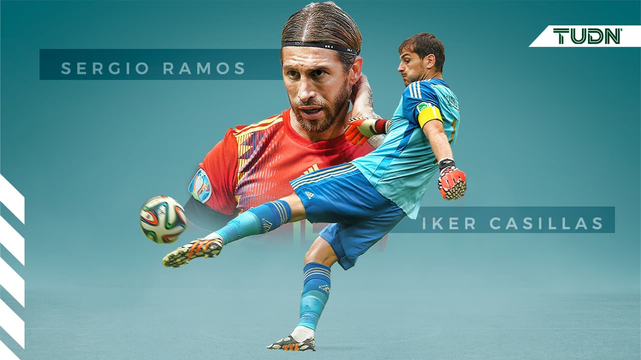 Sergio Ramos supera a Iker Casillas con España