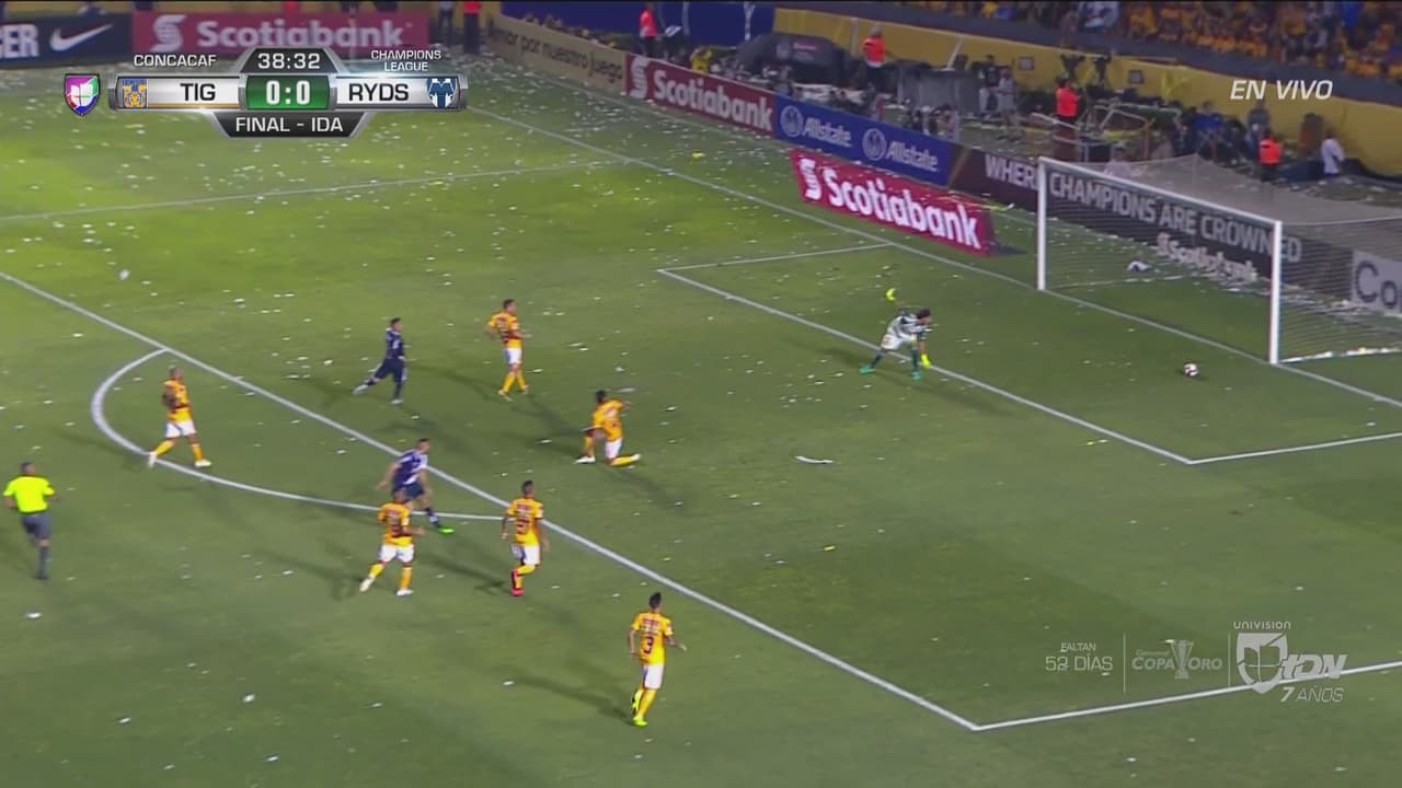 Nico Sánchez revienta el travesaño y el Volcán se quedó apagado