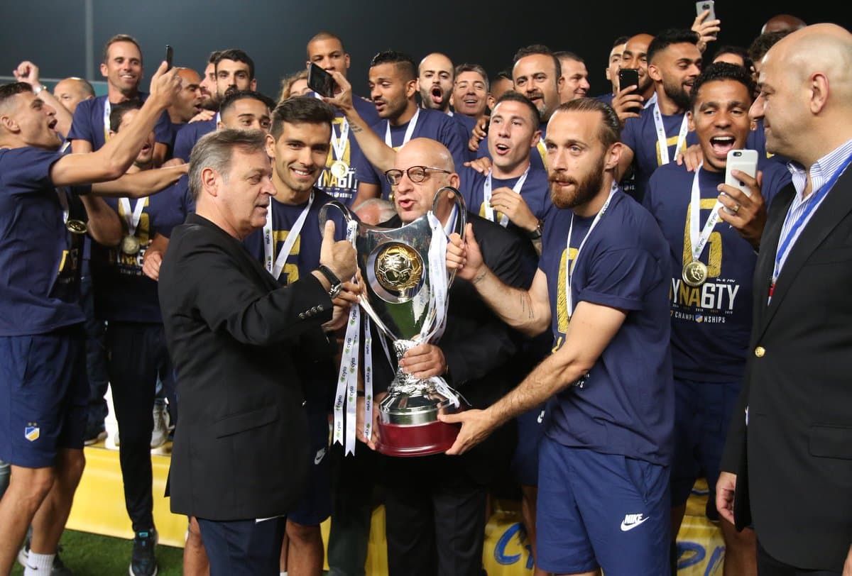 Sin Raúl Gudiño, el APOEL ganó su sexto campeonato de liga