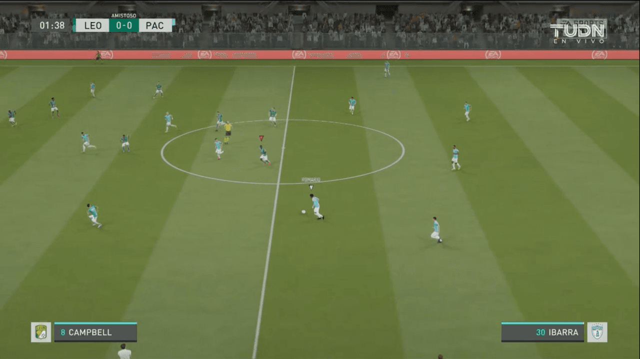 Nicolás Sosa continúa mandando junto a su León en la eLiga MX y ahora victimizaron a los Tuzos de Pachuca de Romario Ibarra.