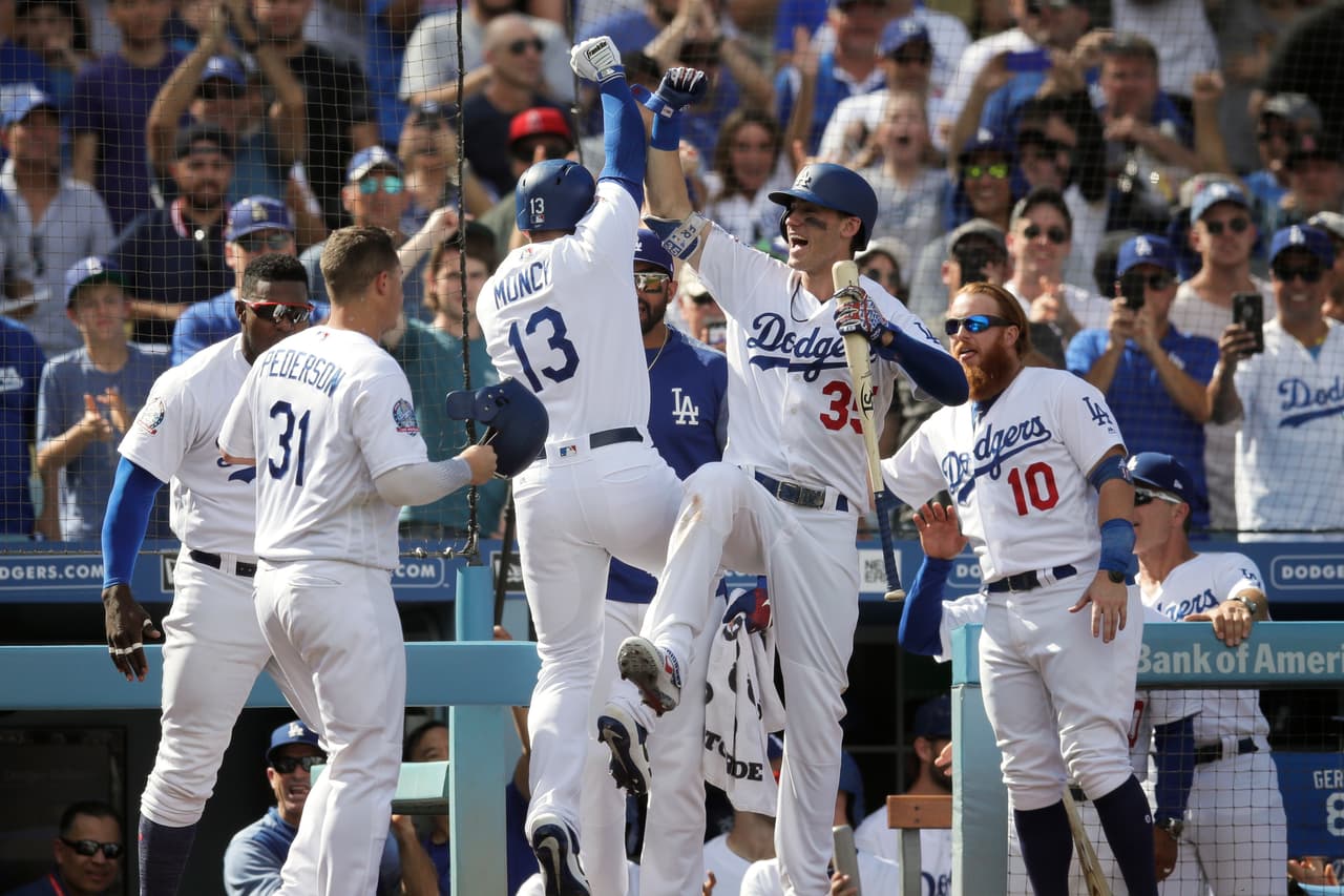 Dodgers y Braves abren las hostilidades de su serie el jueves 4 de octubre en horario que todavía está por definirse en Dodger Stadium.