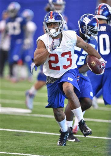 RB Rashad Jennings (AP-NFL).