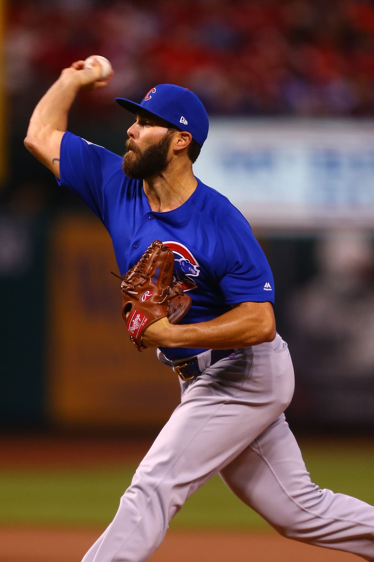 CHC 2 - 1 STL: Jake Arrieta comenzó ganando el 2017. Lanzó 6 entradas permitiendo una carrera sucia y ponchando a 6 rivales.