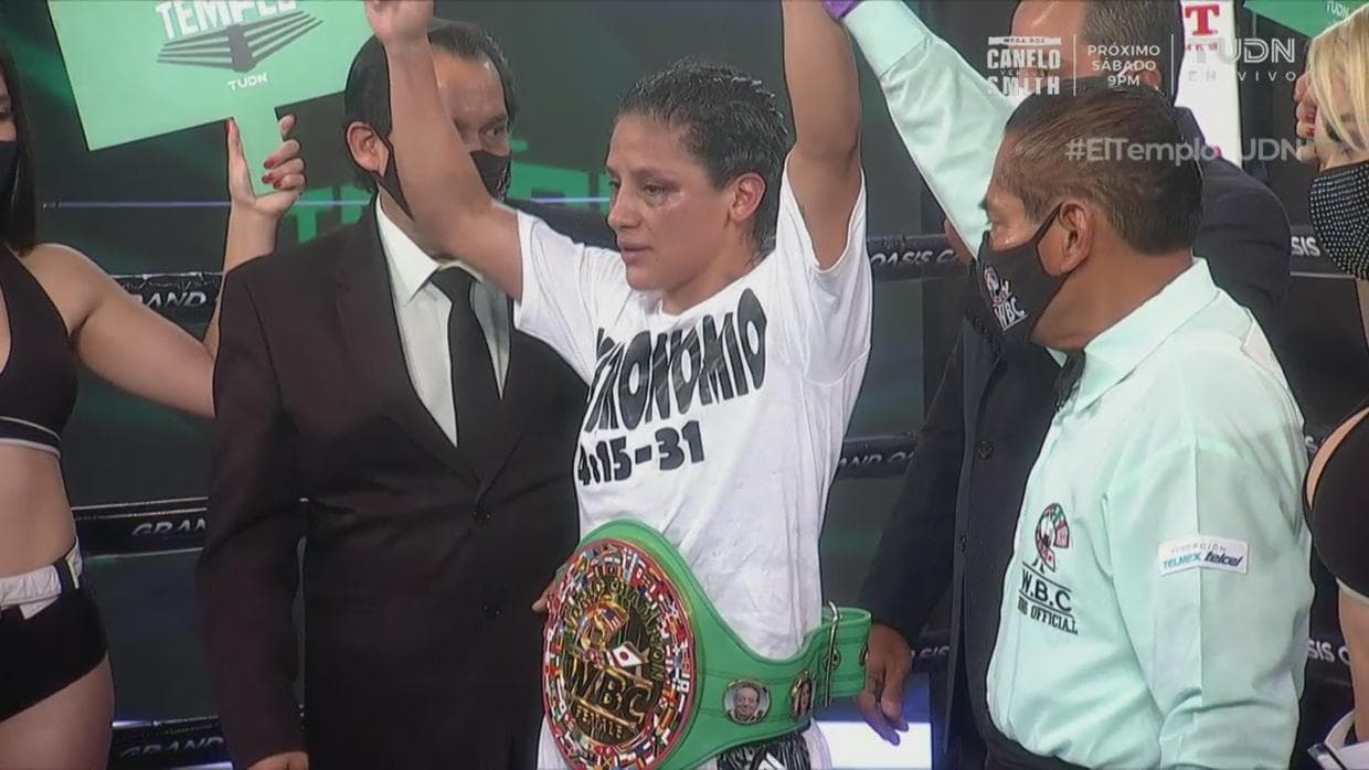 'La pequeña Lulú' Juárez se coronó campeona mundial en El Templo