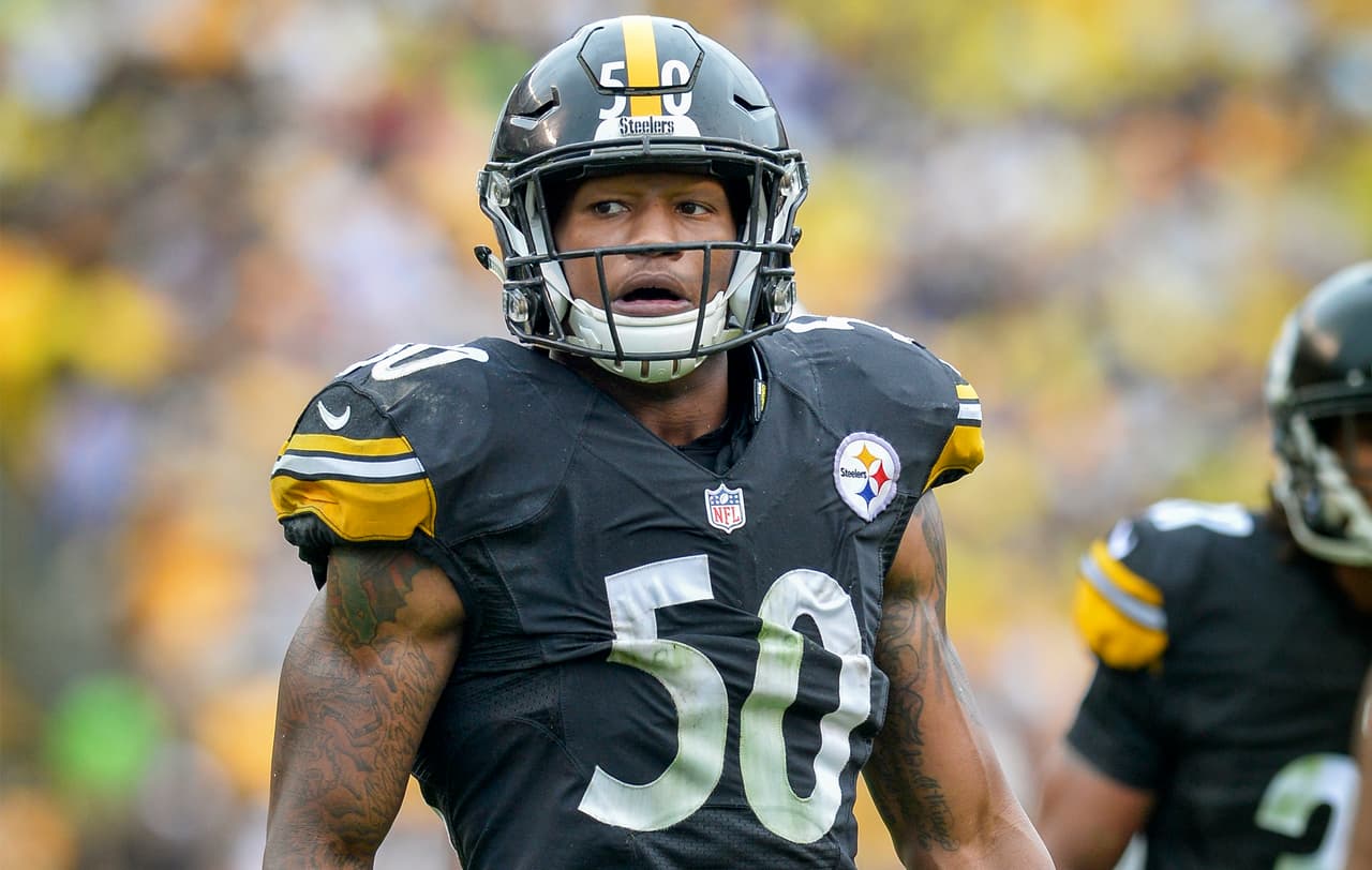 Baja sensible: Ryan Shazier es uno de los líderes en la defensiva de los Steelers.