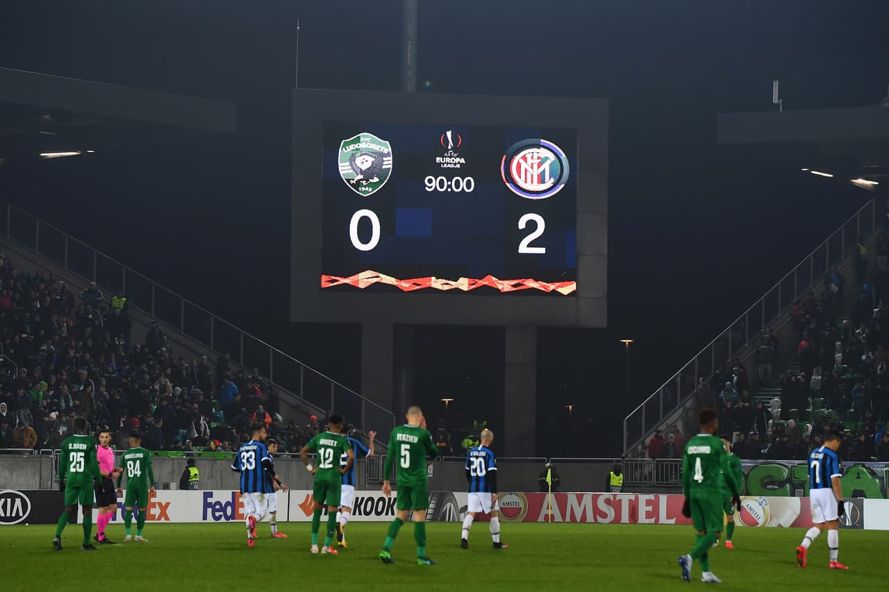 Ludogorets Razgrad 0-1 FC Inter