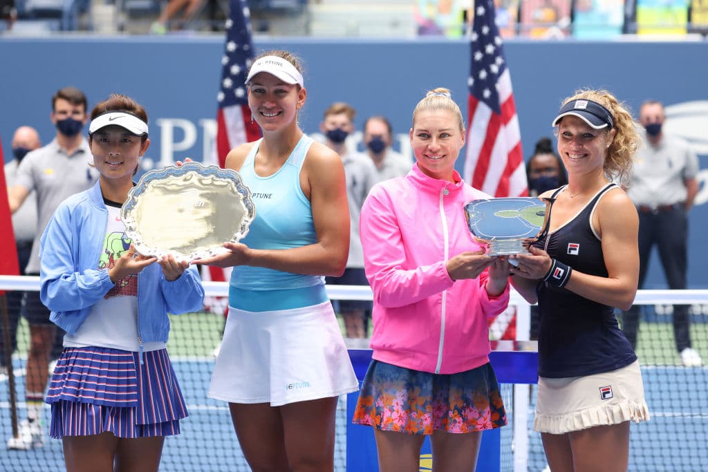 Esta fue la primera ocasión que la alemana, Laura Siegemund, y la rusa, Vera Zvonareva, competían juntas en un torneo.