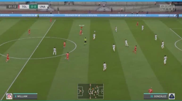 Diego Rosales demostró un gran nivel de juego al mando de los Diablos y goleó a los Pumas del defensa Luis Quintana.