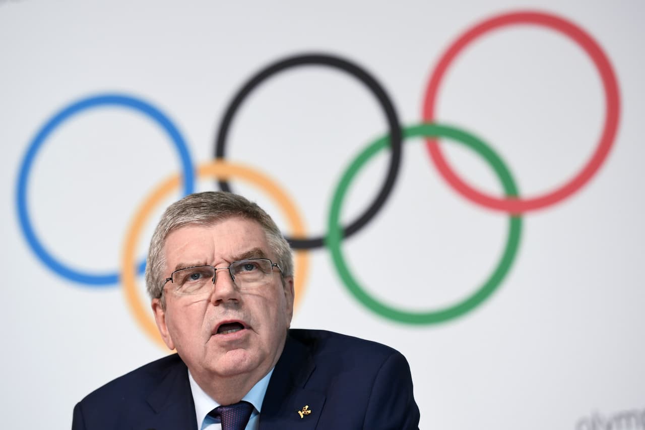 Thomas Bach presidente del Comité Olímpico Internacional.