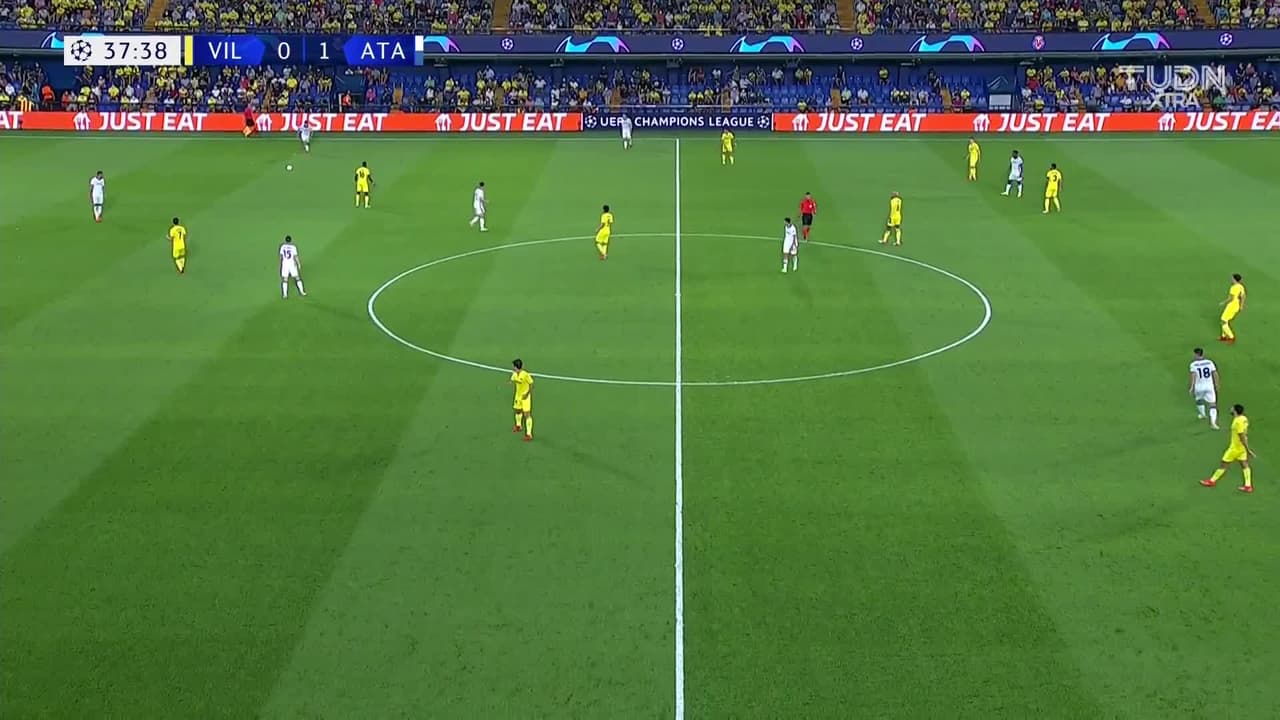 ¡GOL!  anota para Villarreal. Manu Trigueros