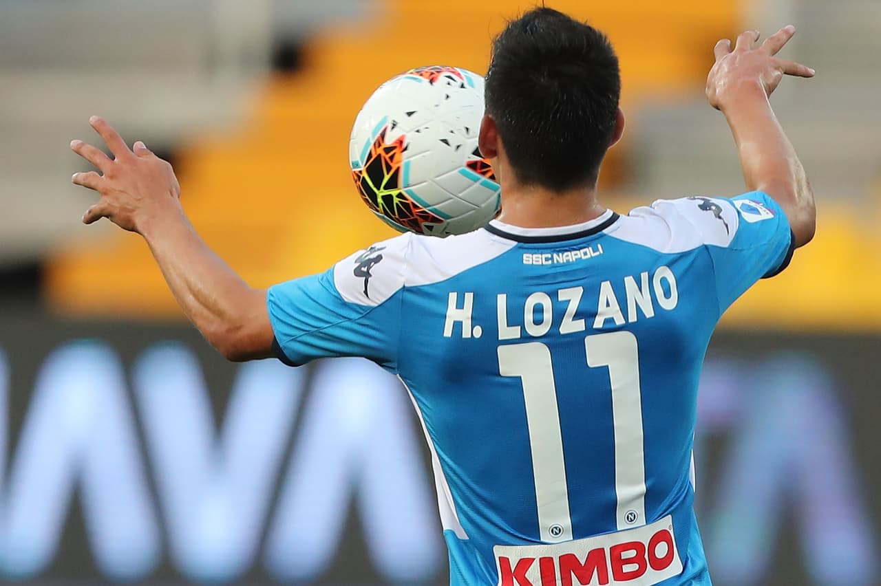 'Chucky' Lozano y Napoli salen negativos en test de COVID-19