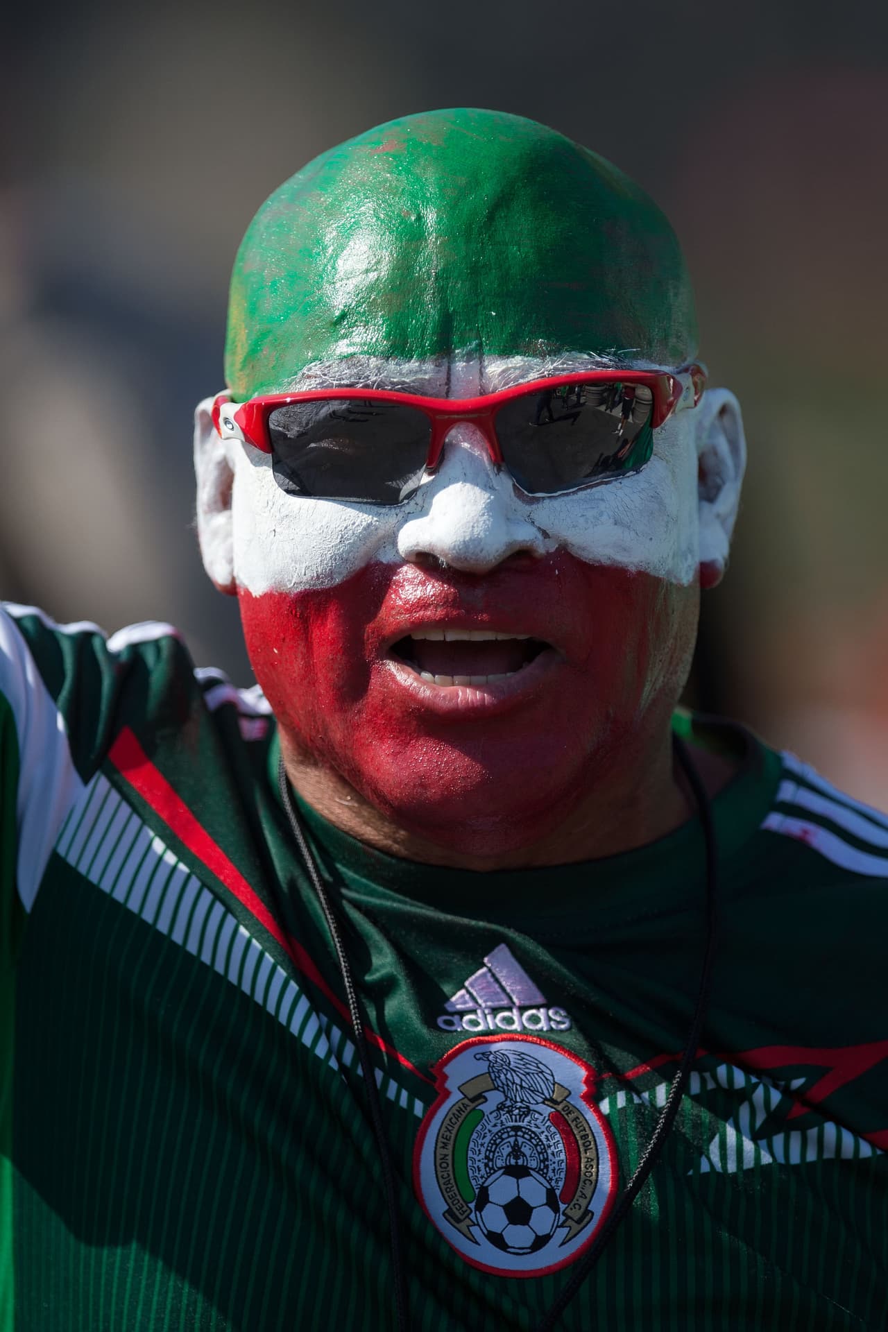 Disfraces, maquillaje, banderas, sombreros e incluso un poco de humor de parte de los aficionados mexicanos. Cuando México juega en Estados Unidos, la fiesta está asegurada.