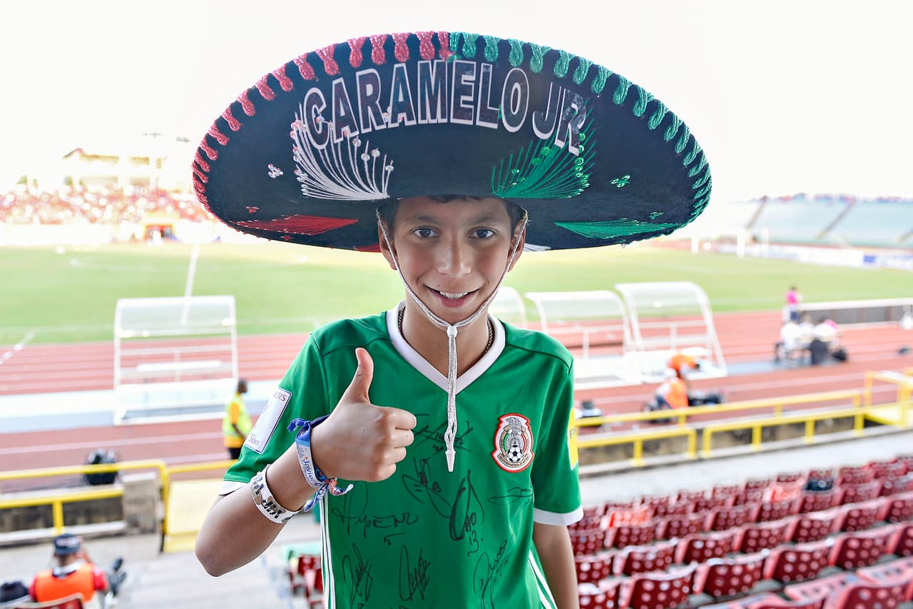No importa la edad, lo que importa es estar presente para apoyar a la selección.