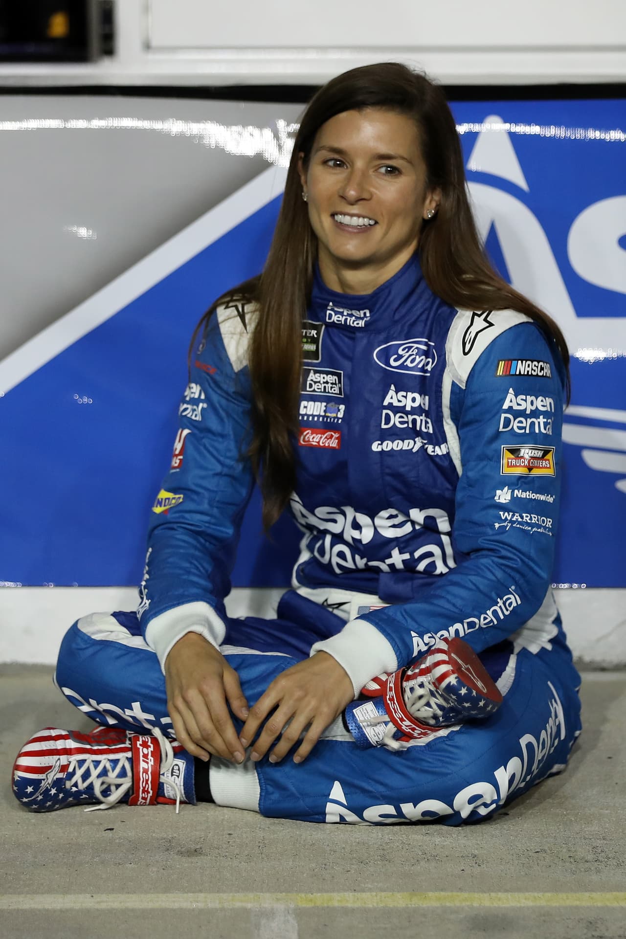 La hermosa Danica Patrick fue una de las competidoras que estuvo en la jornada.