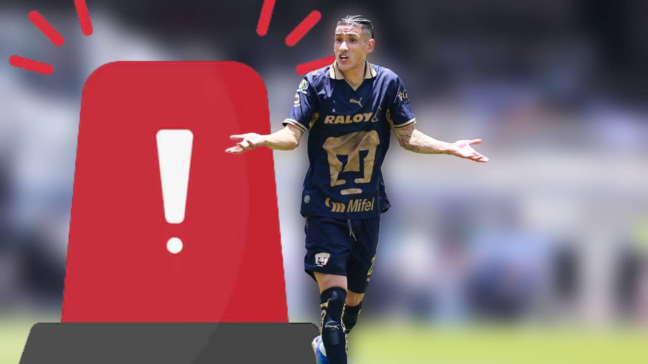 Uriel Antuna enciende alarmas en Pumas antes del inicio de la Liga MX