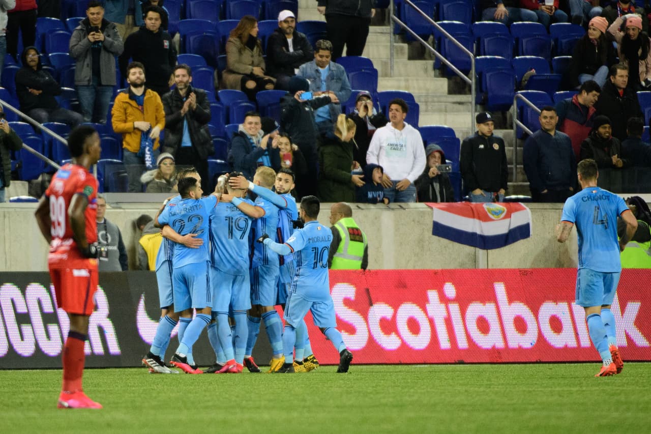 El New York City FC mostró el músculo y dominó la elimnatoria de principio a fin, los ticos no pusieron resistencia ante el conjunto de la MLS y se fueron a casa con un 6-3 global, tras perder en New York 1-0 con gol de Callens.