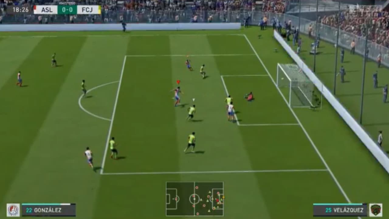 Antonio Portales y Marco Canales igualaron a tres tantos en el torneo de futbol virtual.