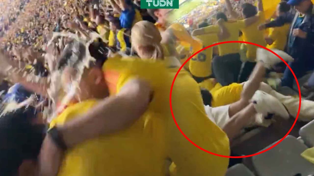 Afición de Colombia protagoniza accidente viral en el Mundial 2026
