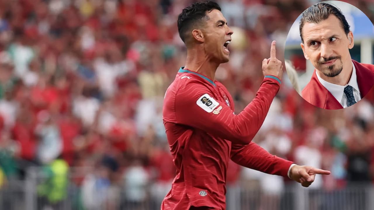 Ibrahimovic y su reacción al doblete de CR7: “No sé por qué dijo que está de vuelta”