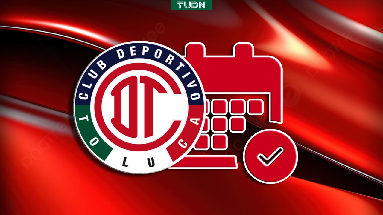 Así es el calendario de Toluca para el Clausura 2026 de Liga MX