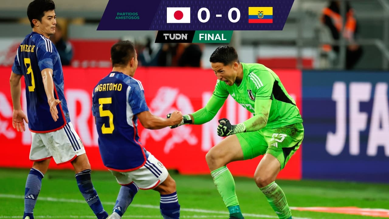 Japón y Ecuador empatan entre aspersores encendidos y penal fallado