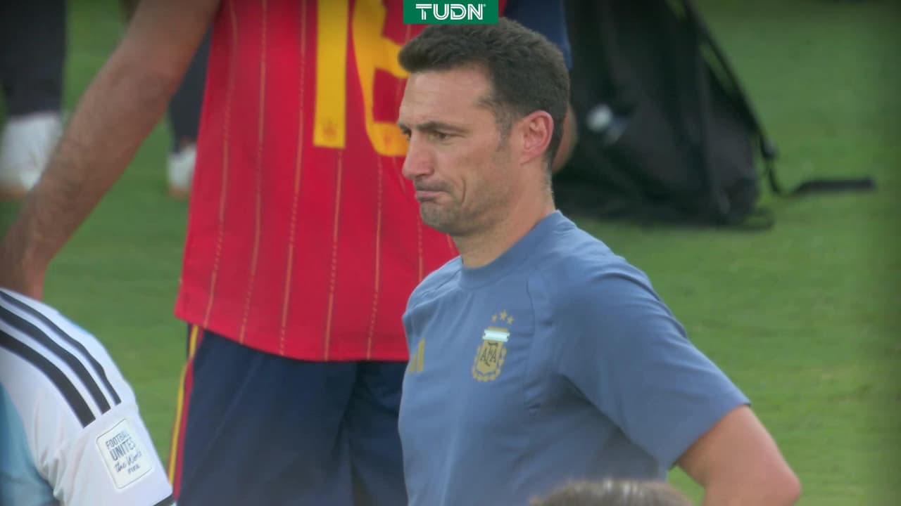 Scaloni: "Se pierde, pero hay que levantarse otra vez"