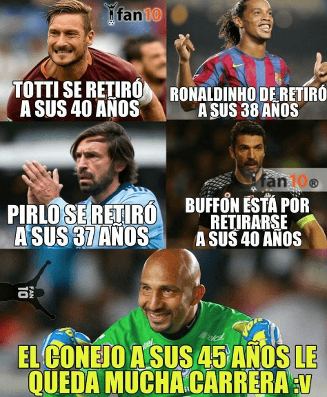 La despedida de Buffon de Juventus sirvió para recordar a otras figuras locales en México.