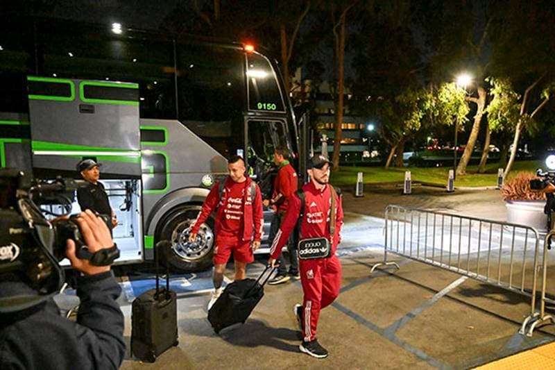 La Selección Mexicana ya se encuentra en USA para los partidos amistosos