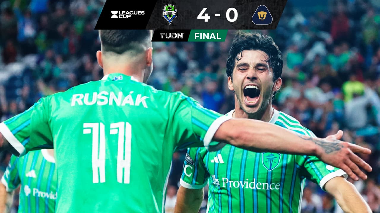 Seattle Sounders humilla a Pumas en la Leagues Cup